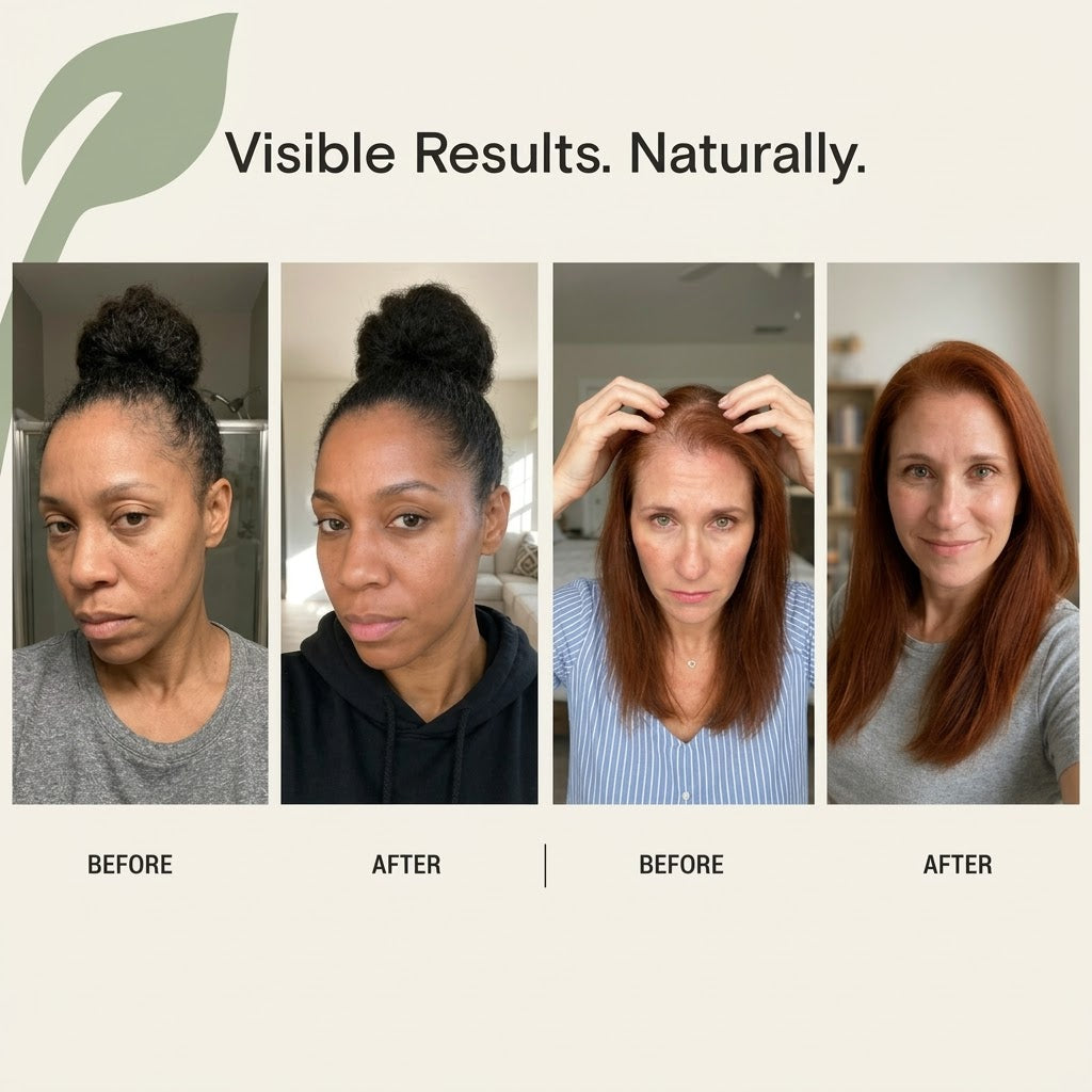 SEEDSHIFT – Hair Restore | Natural DHT Blocking Pumpkin Seed Oil + Saw Palmetto