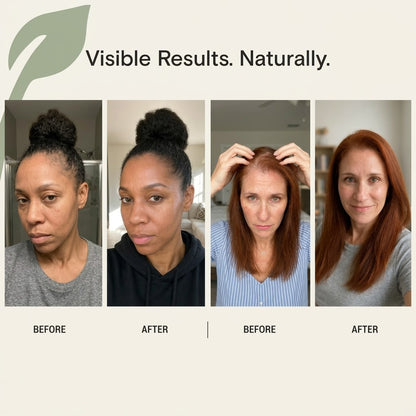 SEEDSHIFT – Hair Restore | Natural DHT Blocking Pumpkin Seed Oil + Saw Palmetto